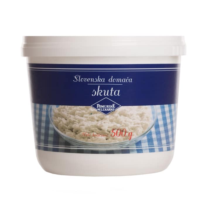 Pomurske mlekarne Slovenska domača skuta 500g
