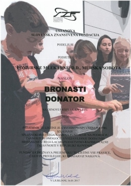 bronasti donator