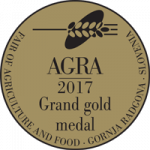 Fair AGRA 2017 Gradng gold medal