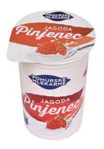 Pinjenec z okusom jagode 220g