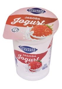 Sadni jogurt jagoda 180g