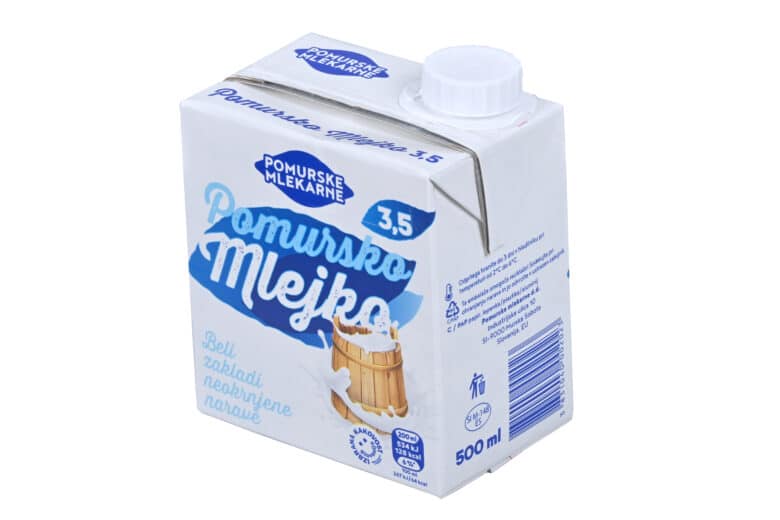 Pomurske mlekarne - Pomursko mlejko v 500ml pakiranju