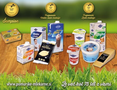 Pomurske mlekarne - Agra nagrade