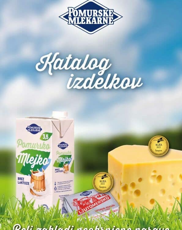 Nov katalog izdelkov Pomurskih mlekarn 2021