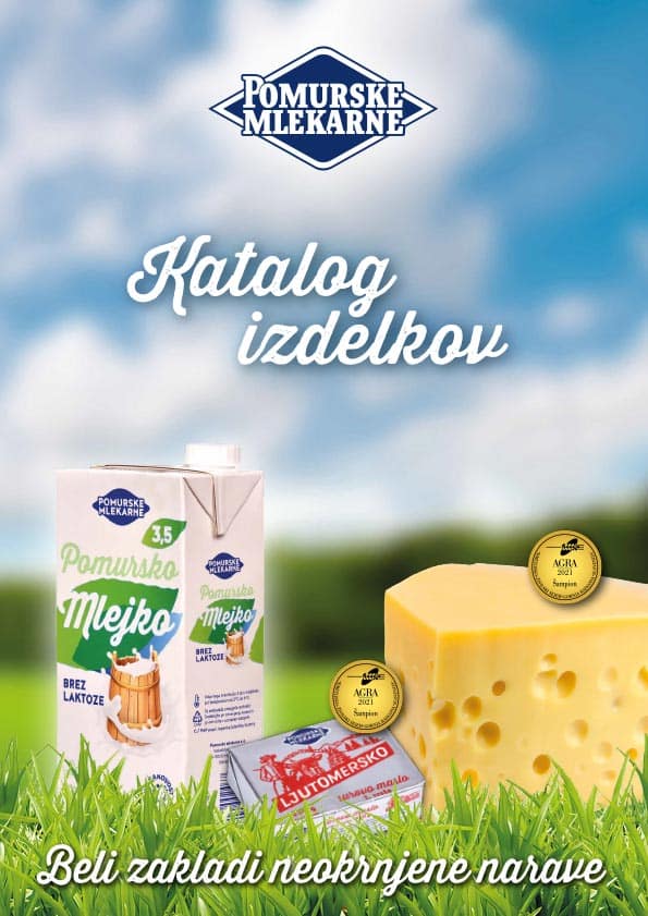 Nov katalog izdelkov Pomurskih mlekarn 2021