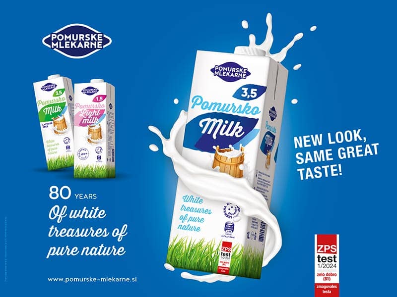 Milk Pomursko Mlejko - New Look