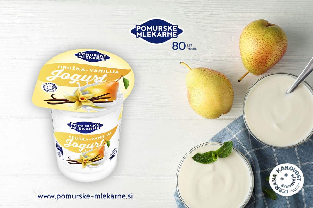 Novost: Jogurt Hruška vanilija