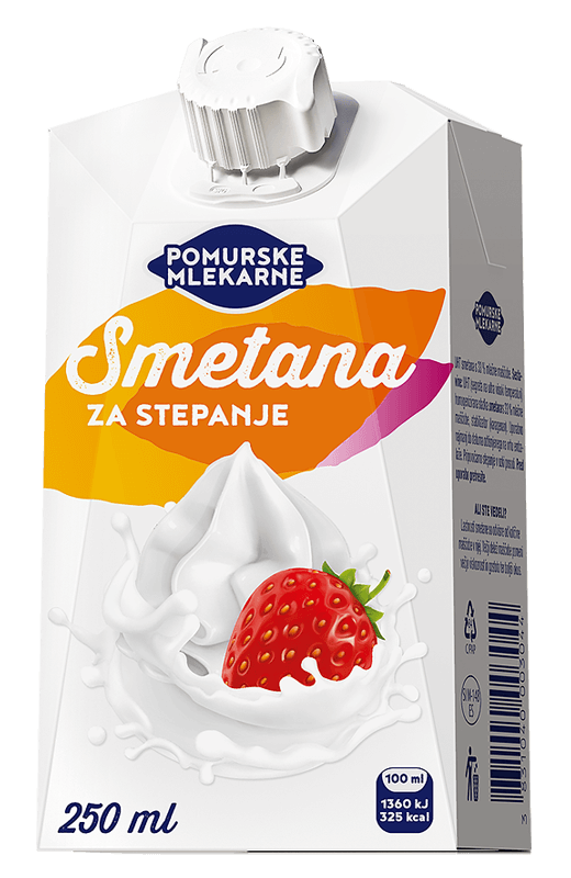 Smetana za stepanje